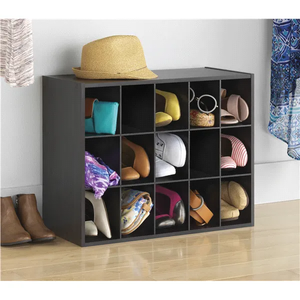 15-Section Espresso Organizer - Local Upper East Side Delivery Only