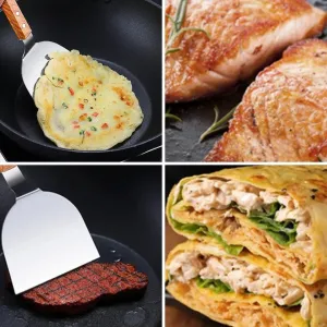 2pcs Meat Cutter And Kabab Turner