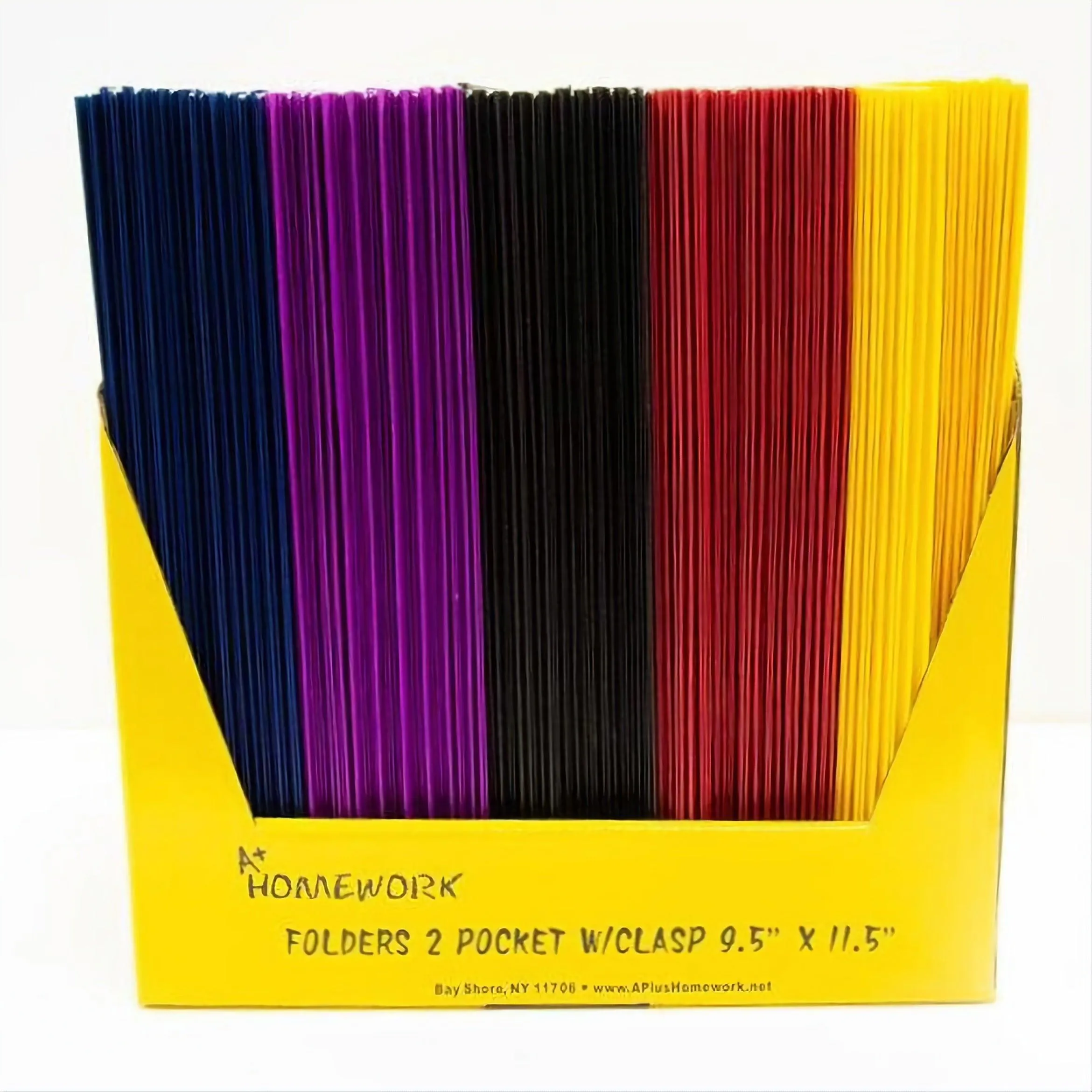 A  Homework Two Pocket Paper Folders - 2 x $1.00