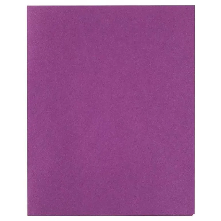 A  Homework Two Pocket Paper Folders - 2 x $1.00