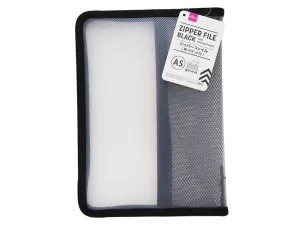 A5 Zipper File with Internal Pocket