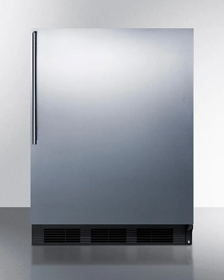 Accucold 24" Wide All-Refrigerator with Thin Handle - FF7BKSSHV