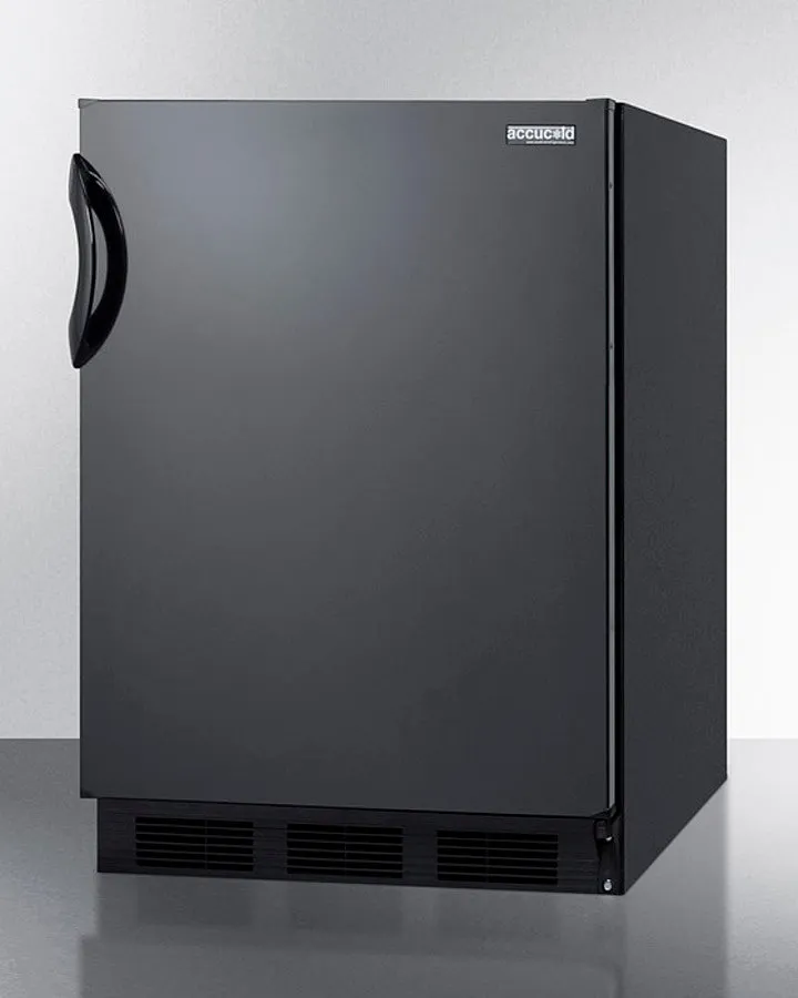 Accucold 24" Wide Built-In All-Refrigerator ADA Compliant - AL752BKBI