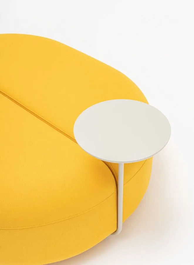Artiko Fabric Office Oval Pouf (Customizable)