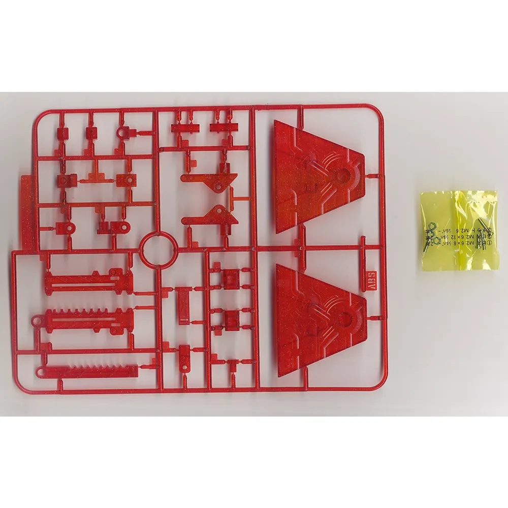 Bandai Spirits: 1/144 Red (Sparkle Clear) Action Base 2 Display Stand