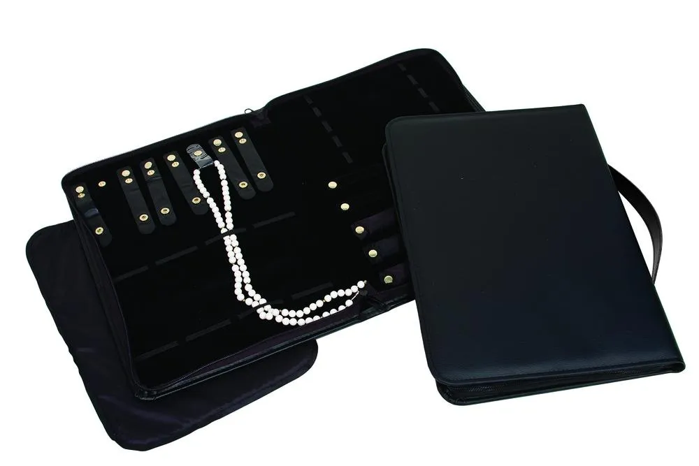 Black Leatherette Folders - Combination