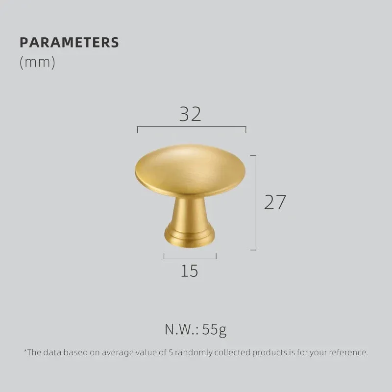 BOTTA / Solid Brass Knobs