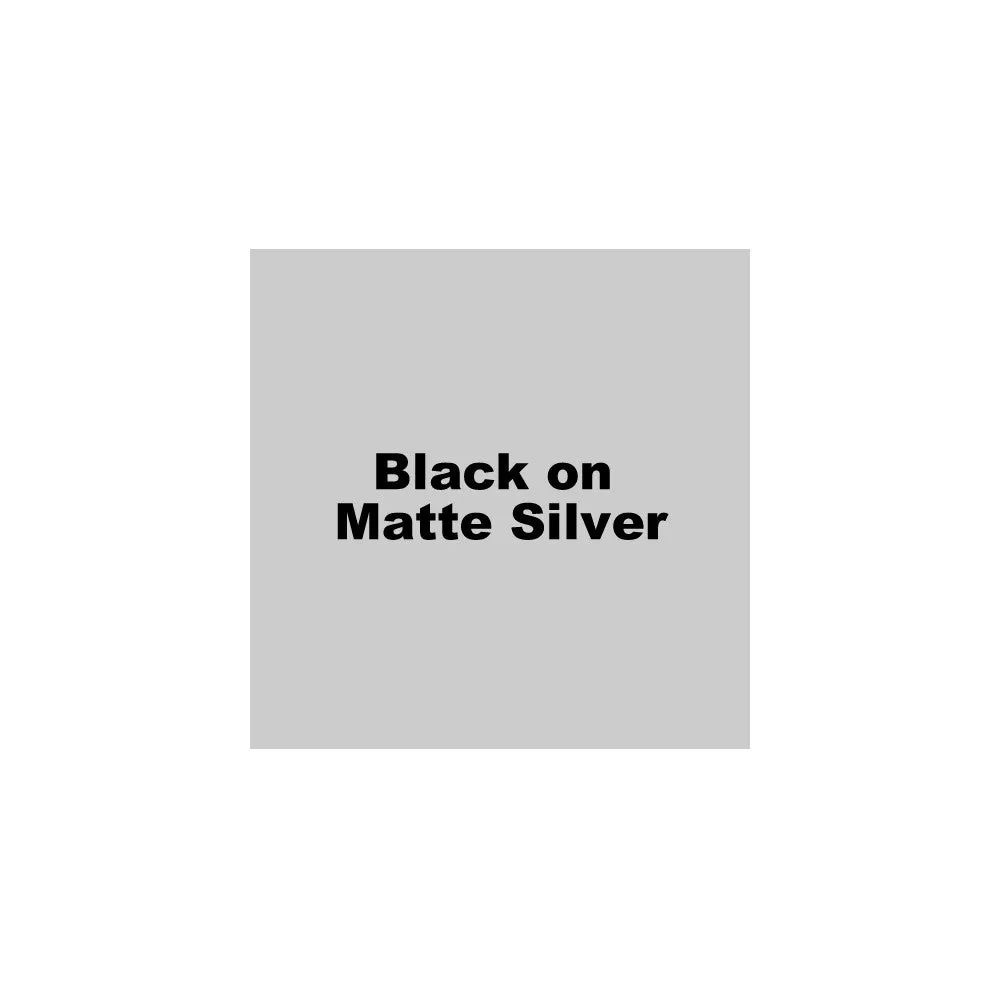 Brother 1" Black on Matte Silver Extra-Strength Adhesive Tape (5-Pack) - HGeS9515PK