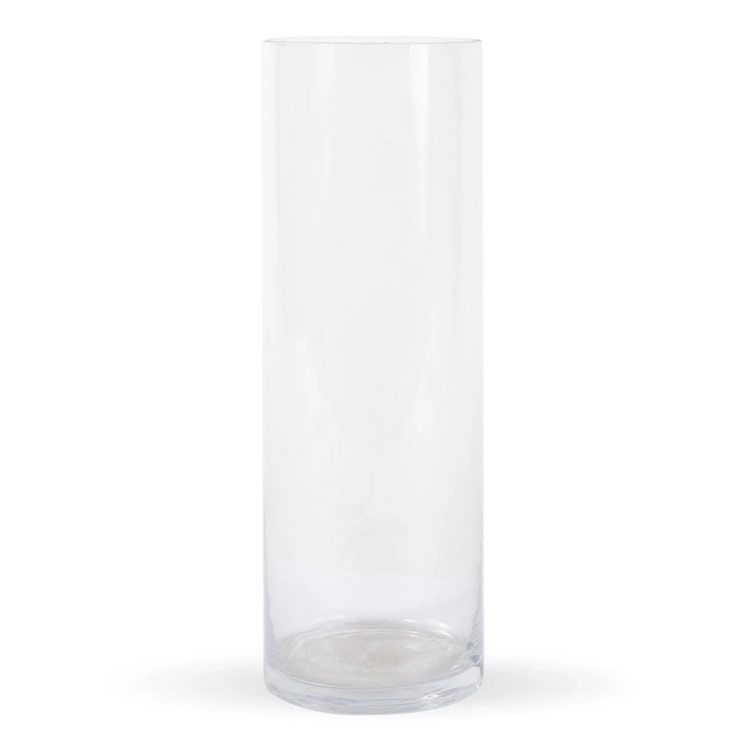 Clear Glass Cylinder Vase