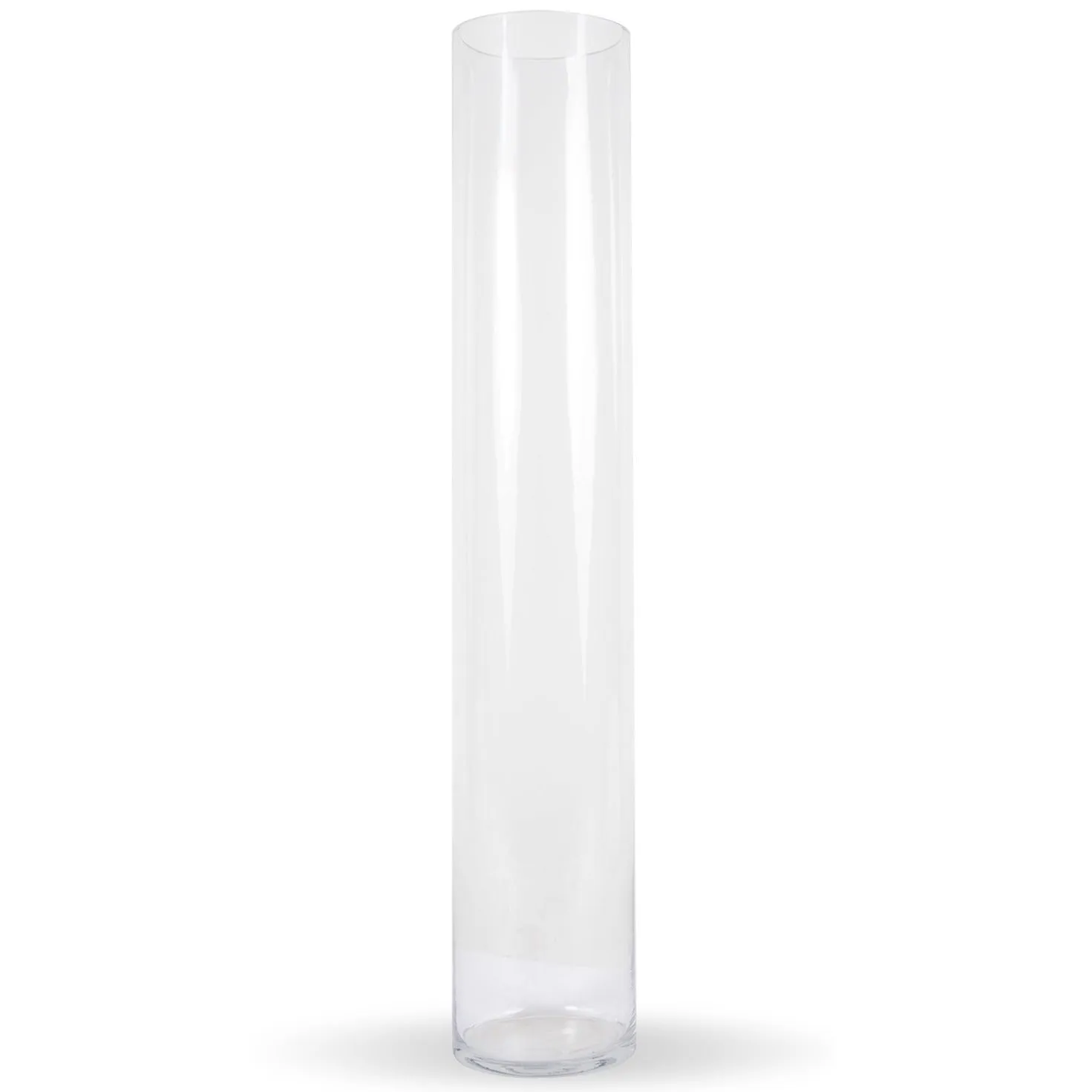 Clear Glass Cylinder Vase