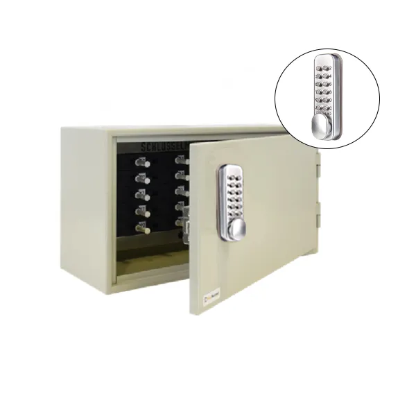 CodeLocks - Key Secure Extra Security Key Cabinet w/ CL160 - Mechanical Lock - Tubular Mortise Latch - Hold Back Feature - QuickCode - Optional Size