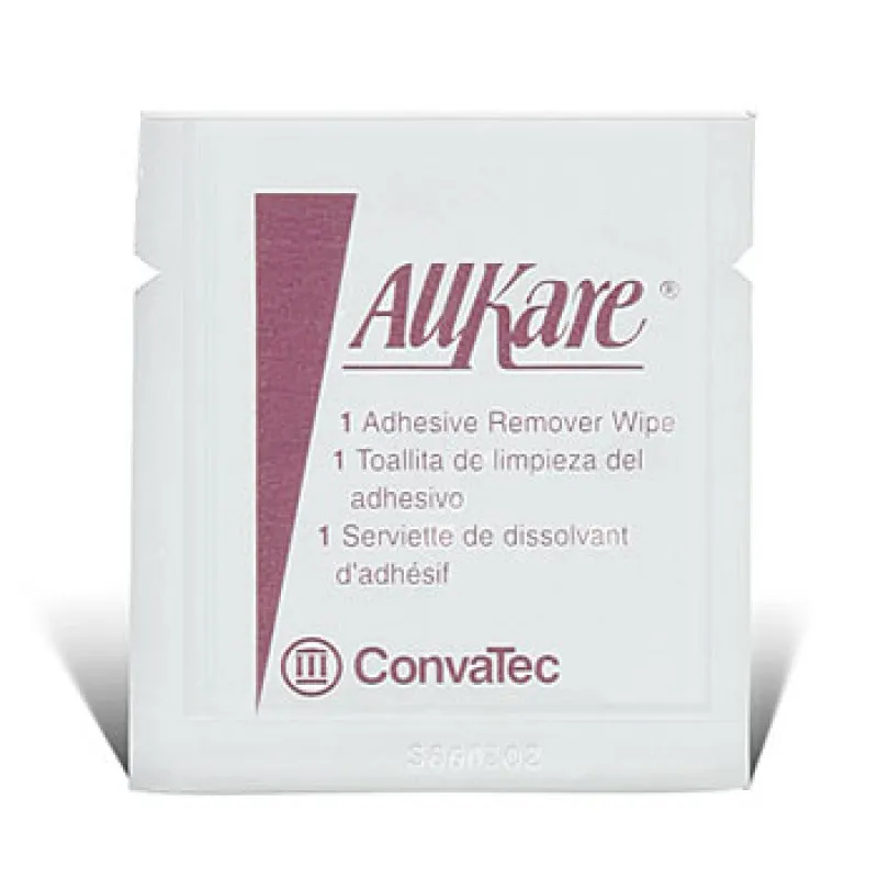 ConvaTec 37436 Allkare Adhesive Remover Wipe, Square