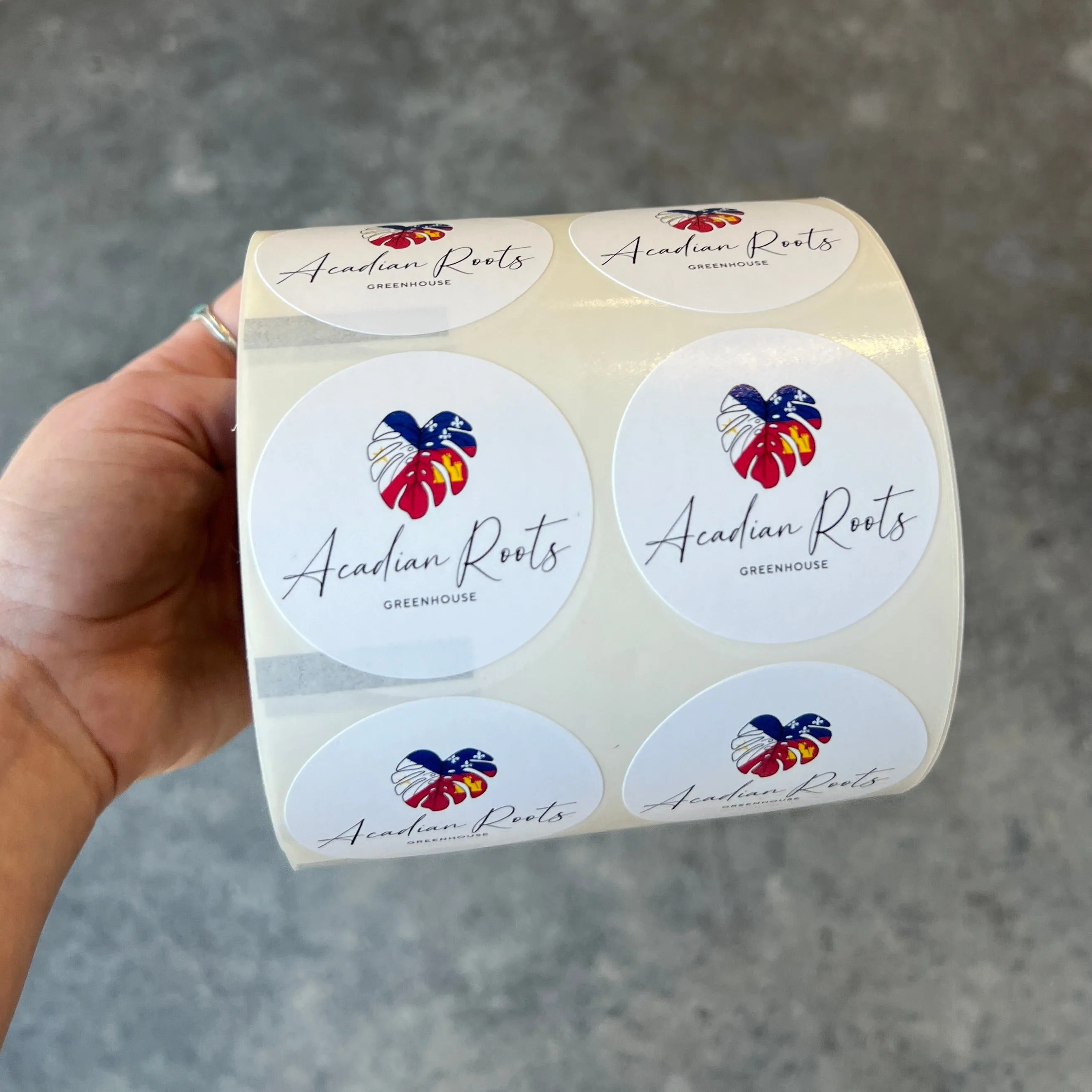 Custom Label Sticker Rolls | 2 Inch Circles