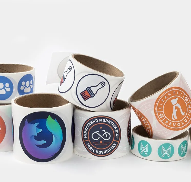 Custom Label Sticker Rolls | 2 Inch Circles