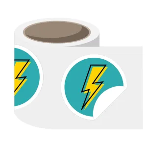 Custom Label Sticker Rolls | 2 Inch Circles