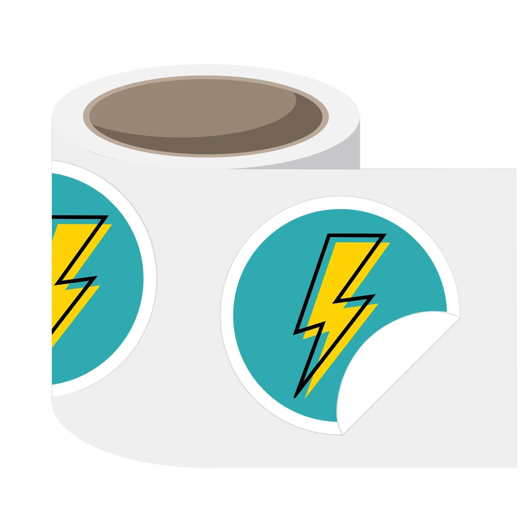 Custom Label Sticker Rolls | 2 Inch Circles