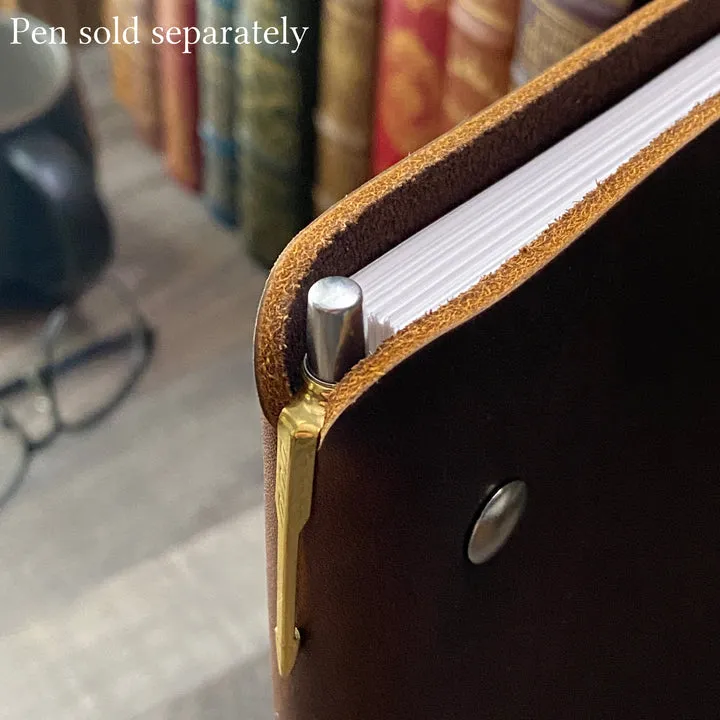 Da Vinci - Vitruvian - Pre-Engraved - Refillable Leather Binders