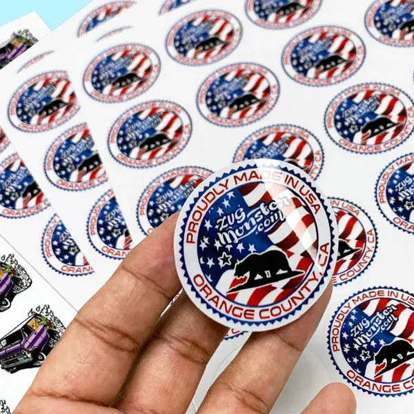 Die Cut Sheet Labels