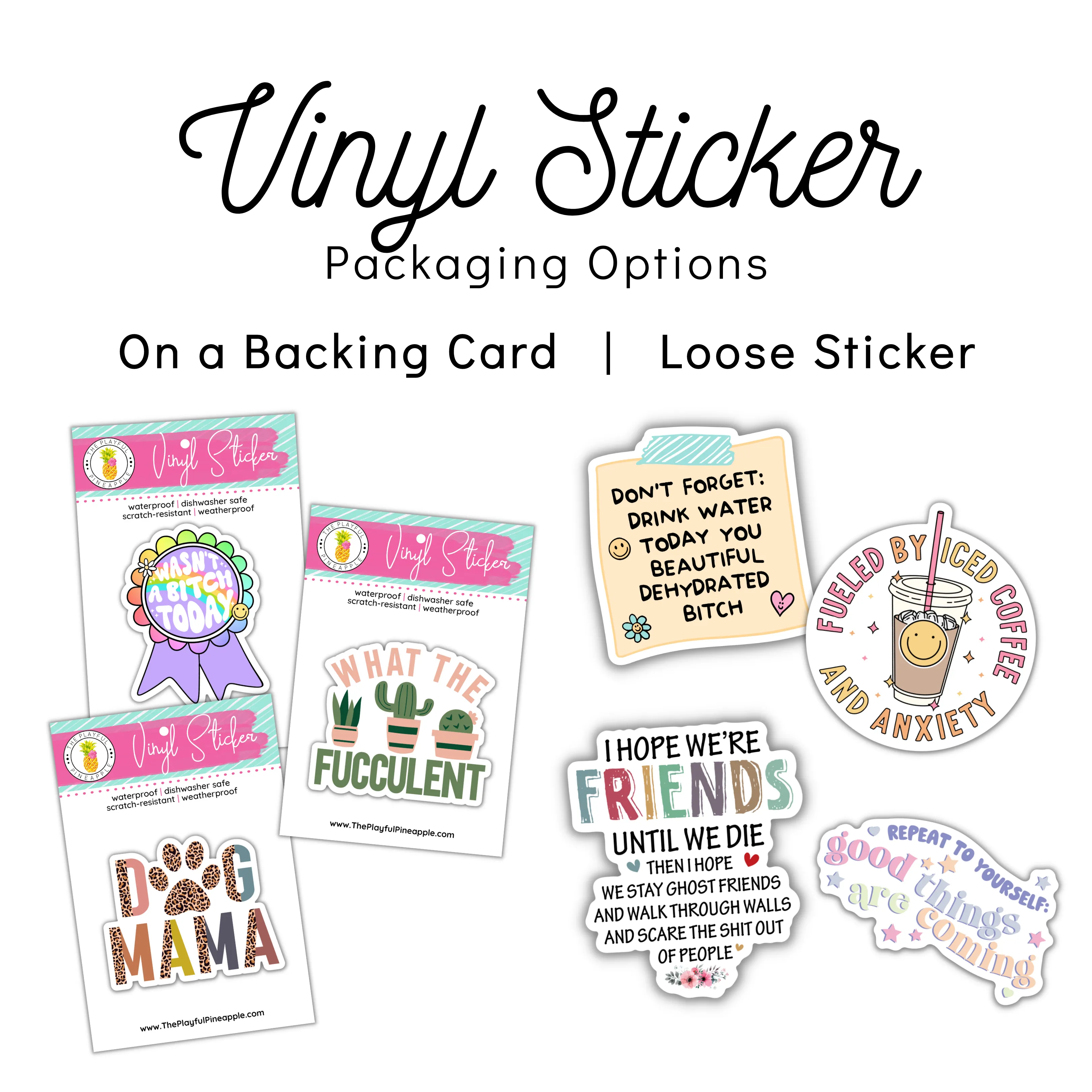 Drink Water Today | Sticker