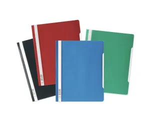 Durable 2570 Plastic File with metal clip - Green