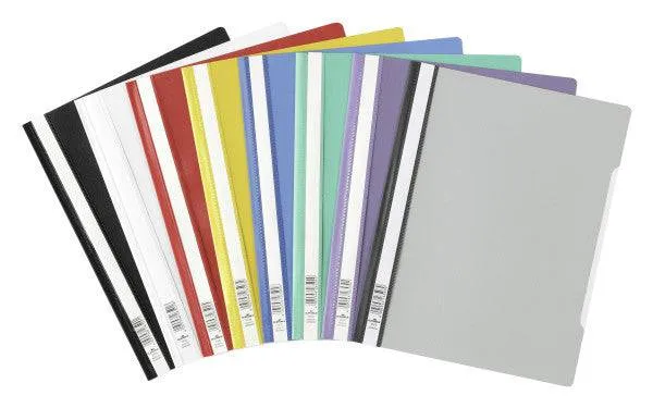 Durable 2570 Plastic File with metal clip - Green