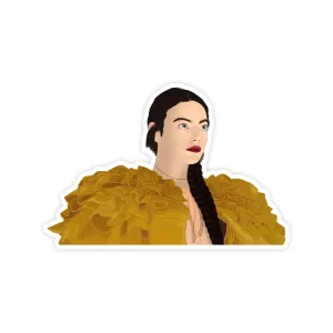 Emma Stone Bella Baxter Poor Things Sticker
