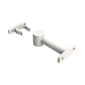 EMRO EXTENDED DOOR CLIP AND CATCH 70MM WHITE 450WHCD