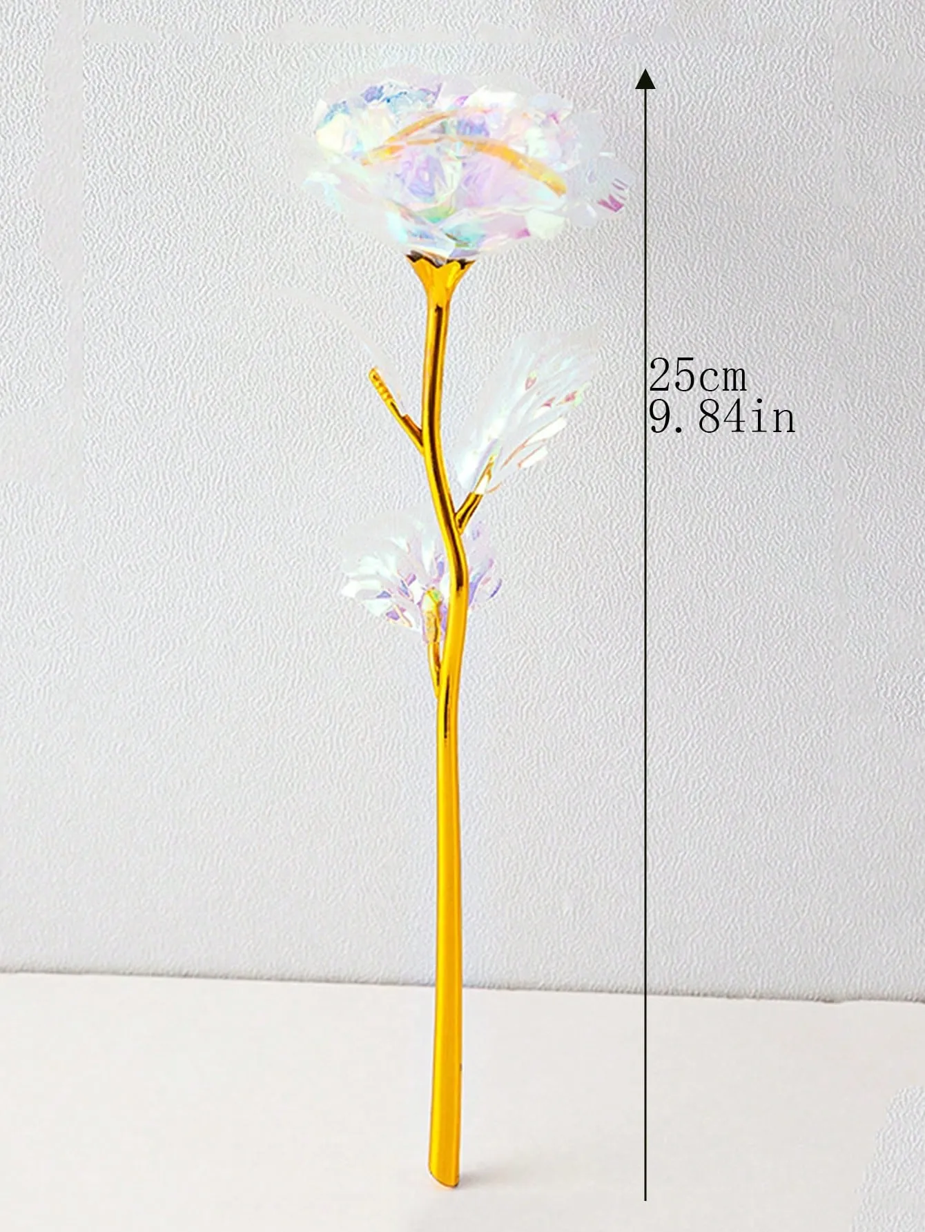 Faux anemone flower|Holographic Faux Flower