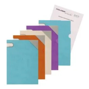 Foldermate L-shape folder A4 Iclip Violet