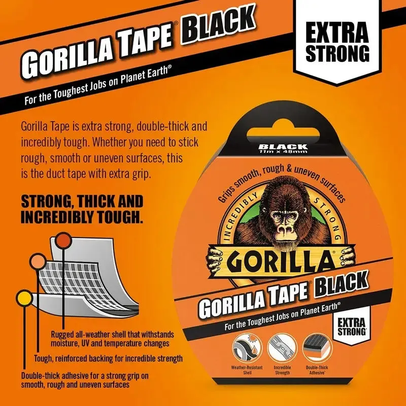 Gorilla Incredibly Strong Strong Tape - 11m & 32m Rolls