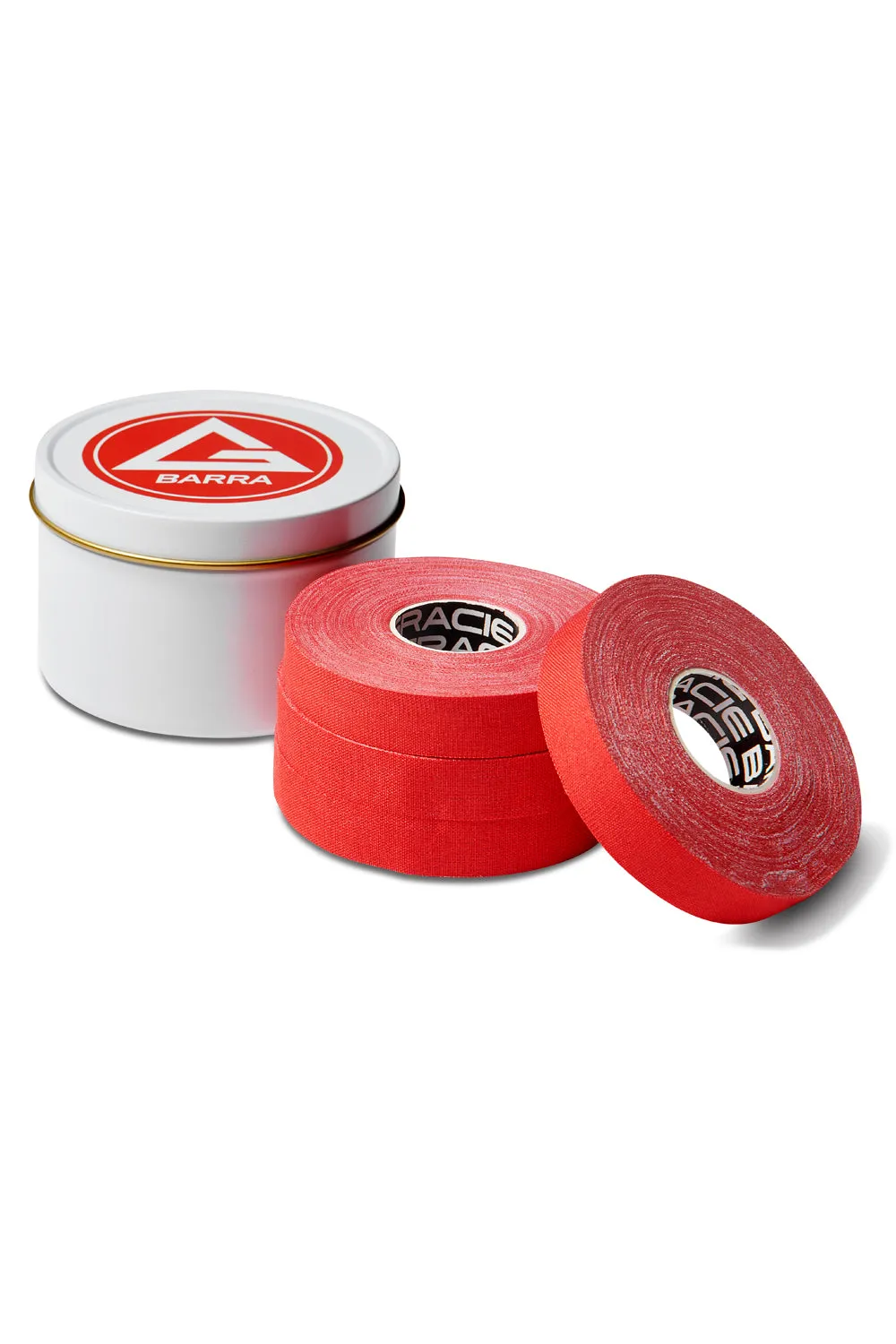 Gracie Barra Finger Tape Tin by Monkey Tape - Red