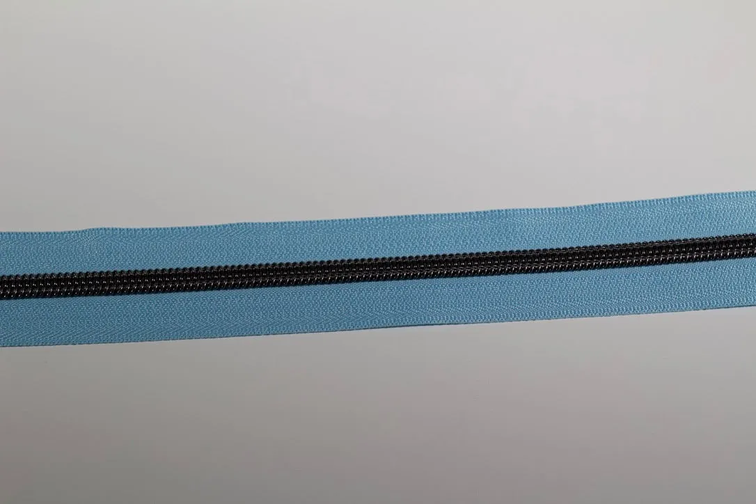 Gun Metal #5 Zipper tape | 2 yards | Various colors