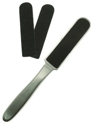 Hive Stainless Steele Callus Foot File with Disposable Pads