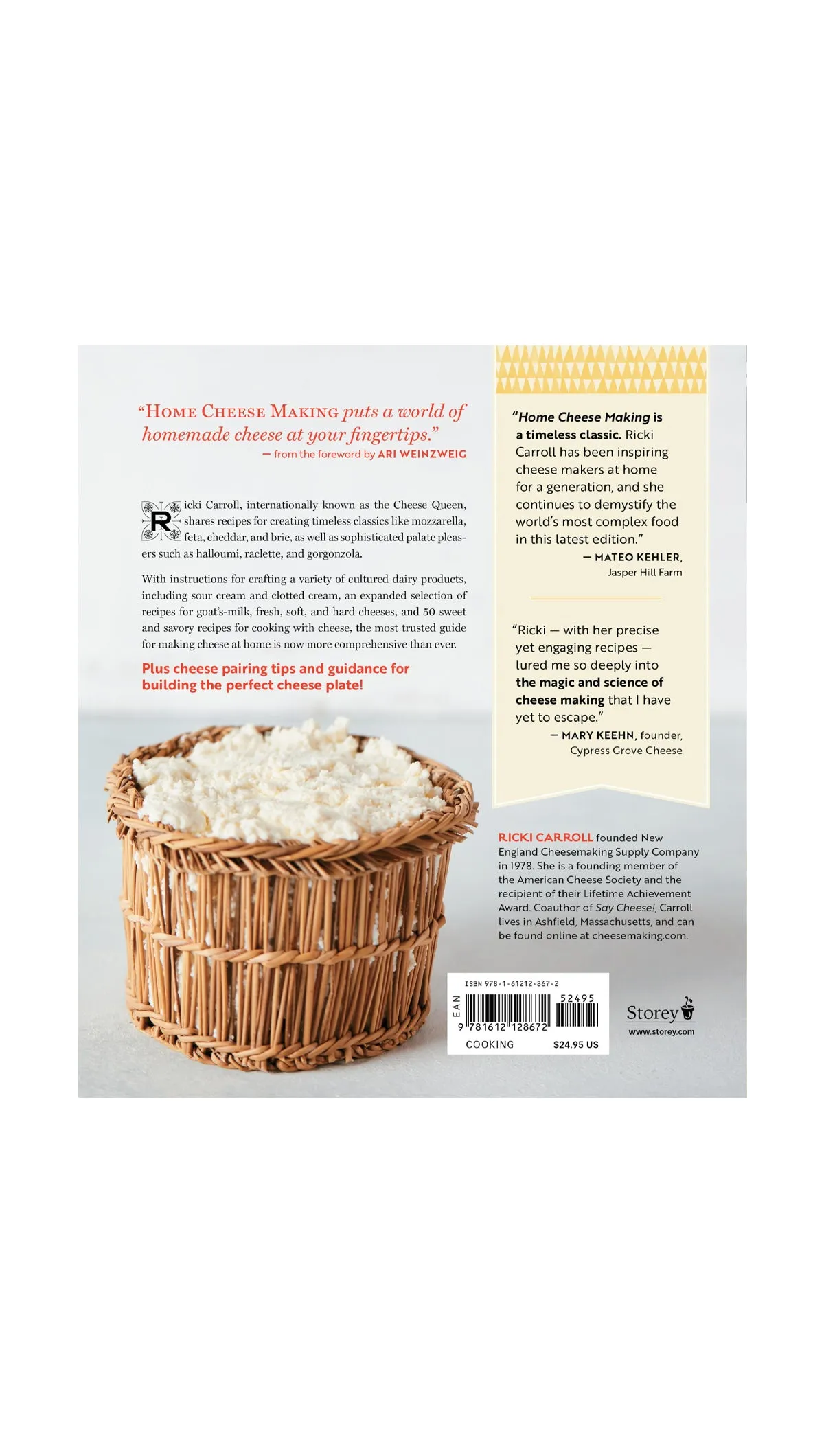 Home Cheese Making: Recipes for 100 Favorite Cheeses