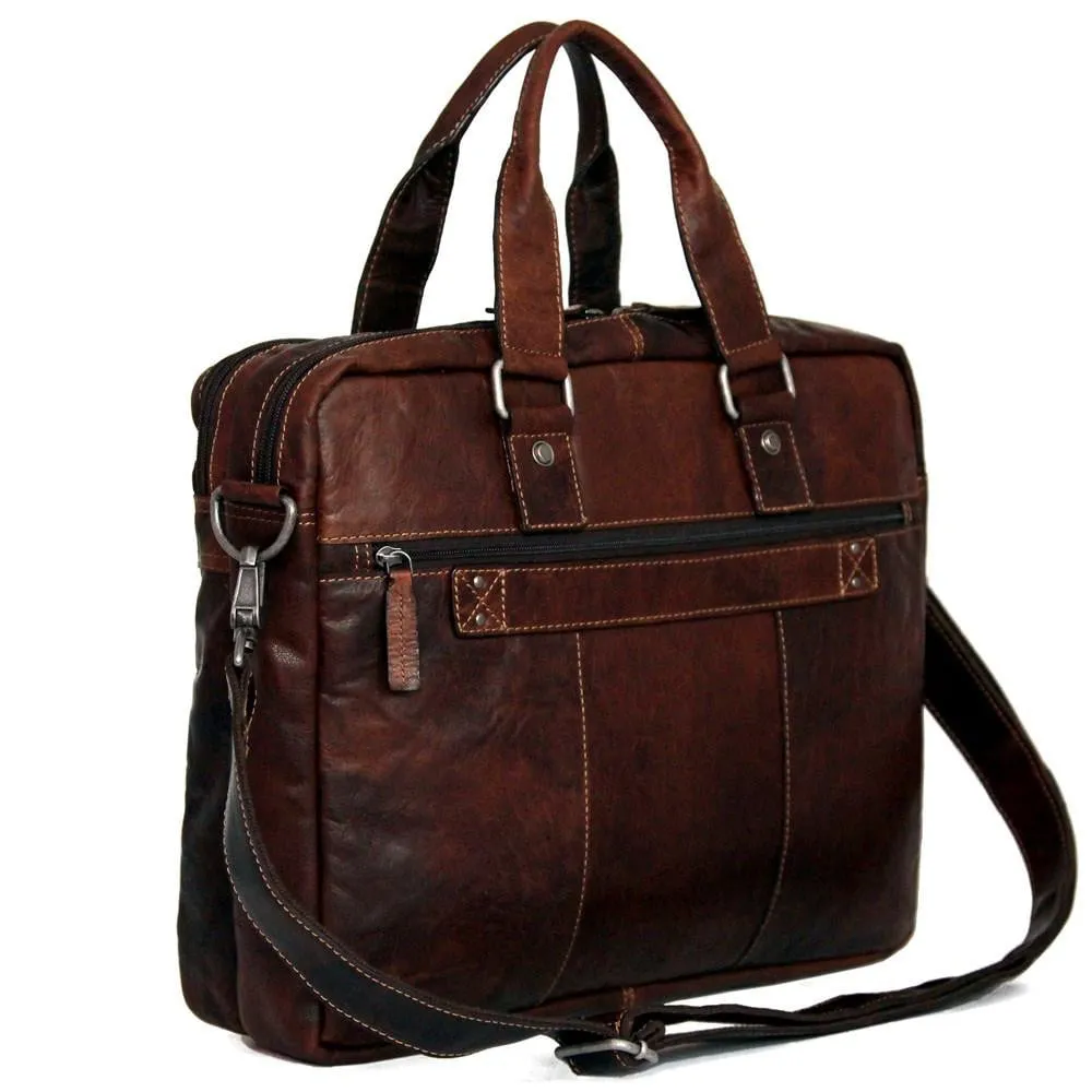 Jack Georges Voyager Large Double Gusset Top Zip