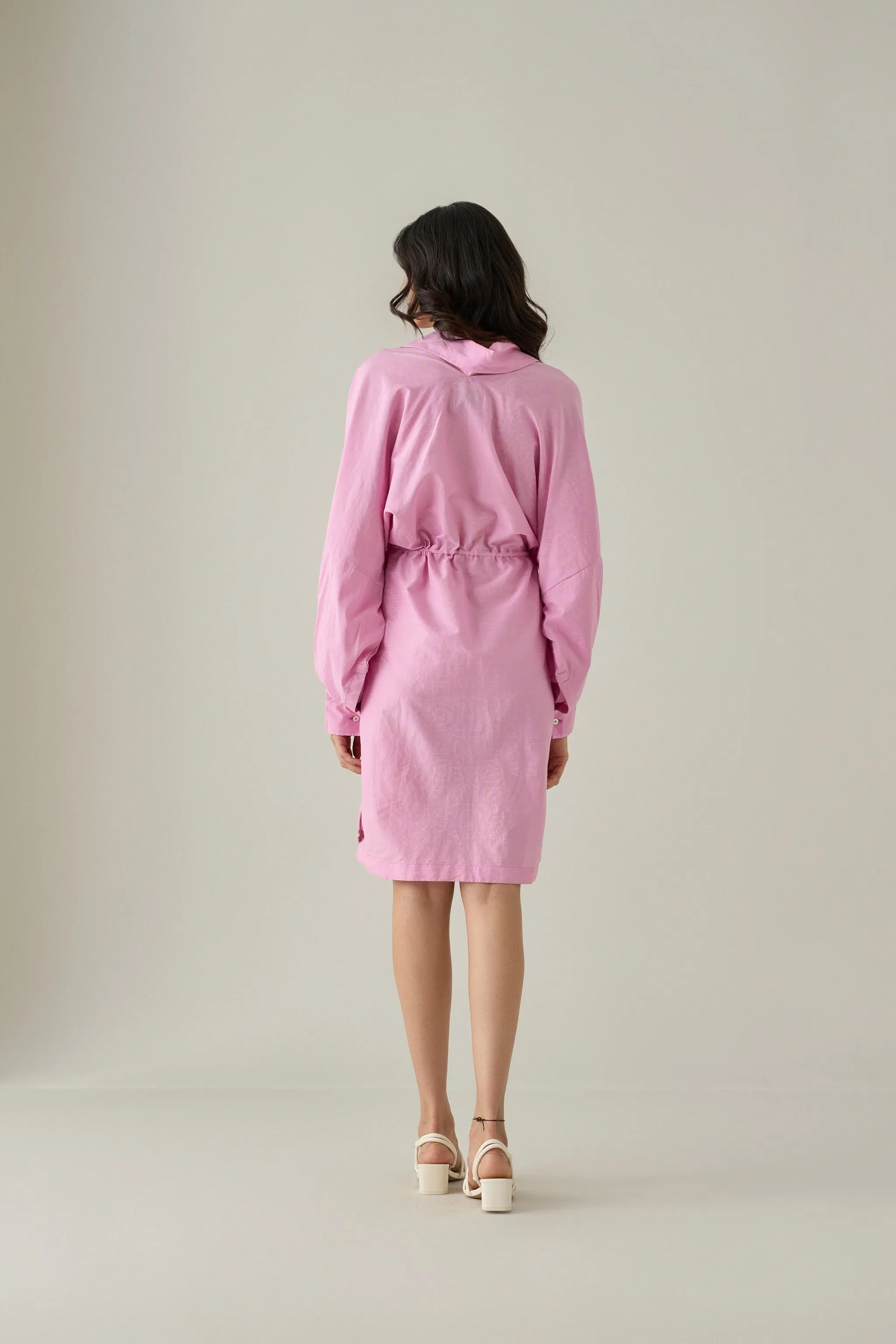 Kolam Shirt Dress