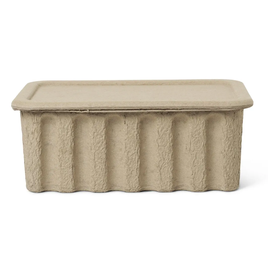 Large Paper Pulp Boxes | Set of 2