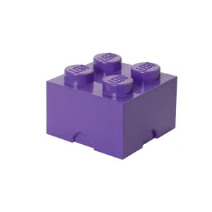 LEGO Storage Brick 4 Brick Purple