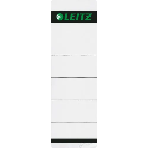 Leitz Spine Labels Broad Short White