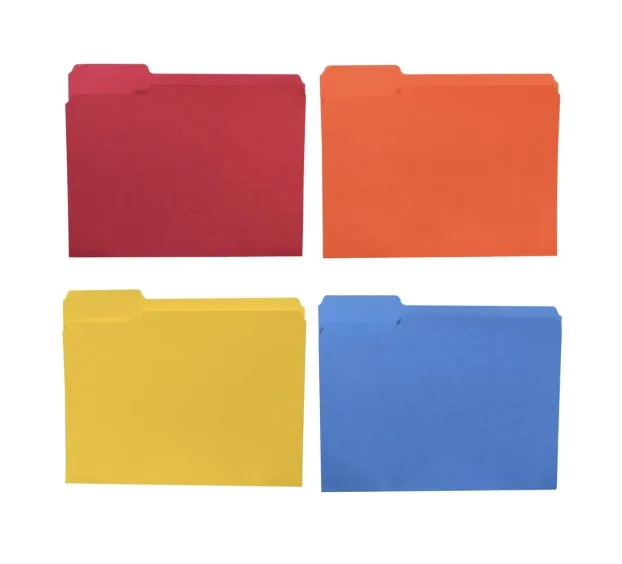 Letter-Size File Folders- D20