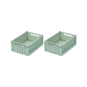 Liewood Weston Storage Boxes - Peppermint - Small - 2 Pack