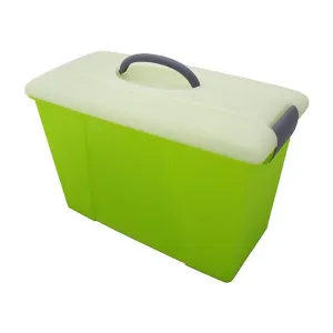Marbig carry case green/clear