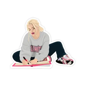Mean Girls Musical Burn Book Rene&eacute; Rapp Sticker
