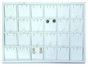Medium 24 Pendant/Earring Pad Jewelry Insert Tray
