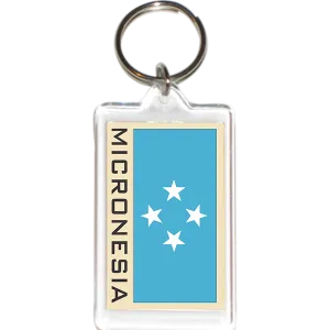 Micronesia Acrylic Key Holders