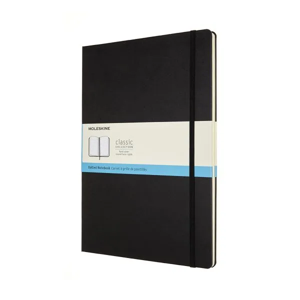 Moleskine Hard Cover Dotted A4 Black