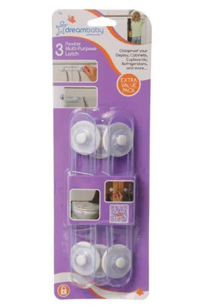 Multi-purpose Latches 3 Pack DreamBaby