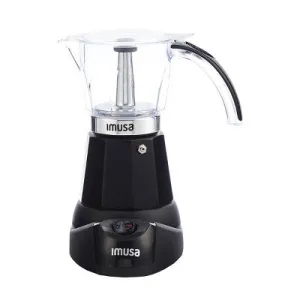 New - IMUSA Aluminium Espresso Maker Black