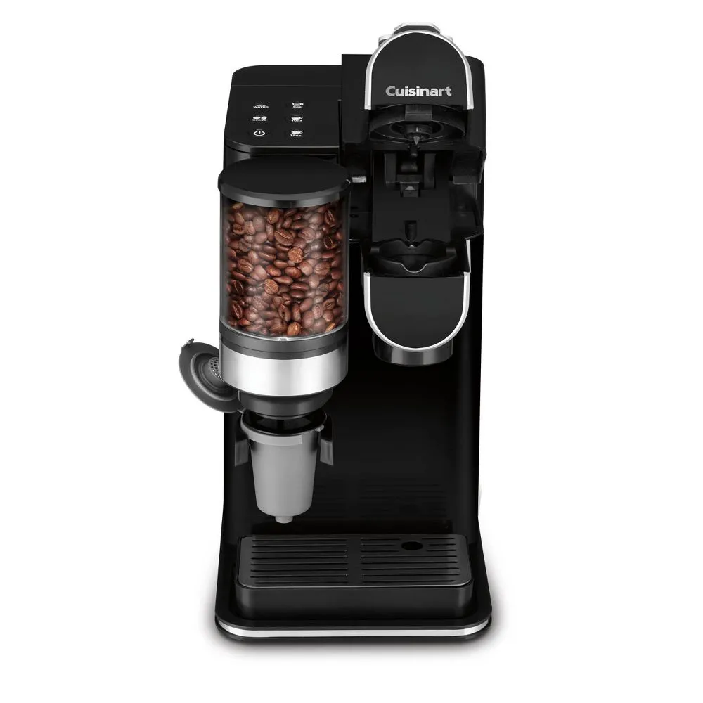 Open Box - Cuisinart Single-Serve Grind and Brew - Black - DGB-2