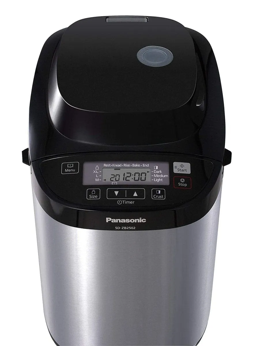 Panasonic SDZB2502BXC Automatic Bread Maker - Stainless Steel